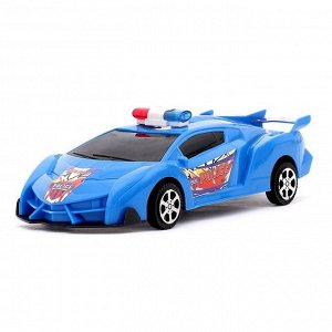 Машина инерционная "Полиция", цвета МИКС