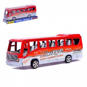 Автобус инерционный «Экскурсионный», цвета МИКС