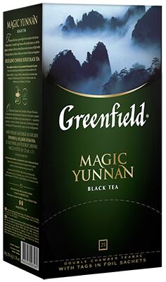 Чай Гринфилд Magic Yunnan термосаше 2г 1/25/10, шт