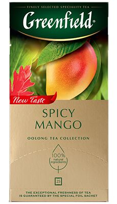 Greenfield Чай Гринфилд Spicy Mango 1,5г 1/25/10, шт