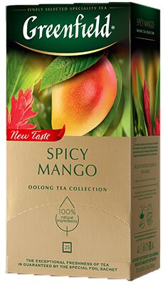 Greenfield Чай Гринфилд Spicy Mango 1,5г 1/25/10, шт