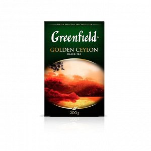 Чай Гринфилд Golden Ceylon black tea 200г