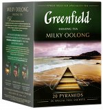 Чай Гринфилд пирам. Milky Oolong green tea 1,8г 1/20/8, шт