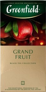 Чай Гринфилд Grand Fruit 1,5г 1/25/10, шт