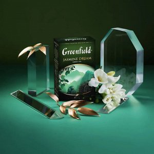 Чай листовой зелёный Greenfield Jasmine Dream, 200 г