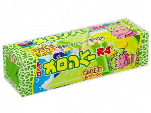 Резинка жевательная Melon bar со вкусом дыни Lotte, 26.1г, 1/15/300