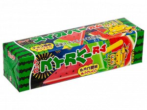 Резинка жевательная Watermelon bar со вкусом арбуза Lotte, 26.1г, 1/15/300
