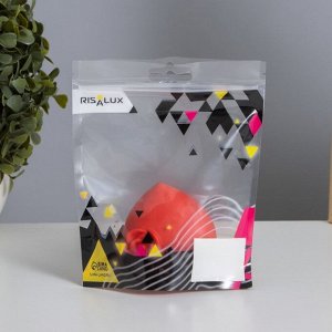Фигурка светящаяся RISALUX «Сердце с цветочком», LED-ночник, красный, 3.2x6x6.5 см