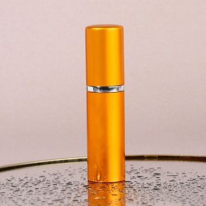 Флакон для парфюма, с распылителем, 10 мл, золотистый