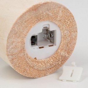 Фигурка светящаяся RISALUX «Заяц», LED-ночник, 3хAG10, шар-8 см, 6.5x6.5x11.5 см