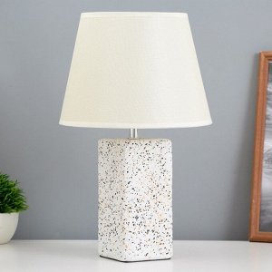 Лампа настольная «Дзин» 1x40 Вт Е14 черный 22x22x36 см