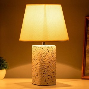 Лампа настольная «Дзин» 1x40 Вт Е14 черный 22x22x36 см