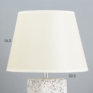 Лампа настольная «Дзин» 1x40 Вт Е14 черный 22x22x36 см