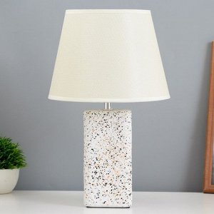 Лампа настольная «Дзин» 1x40 Вт Е14 черный 22x22x36 см