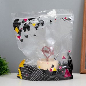 Фигурка светящаяся RISALUX «Влюбленное сердце», LED-ночник, 3xAG10, шар-8 см, 6.5x6.5x11.5 см