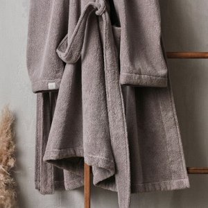 Халат махровый женский SL HOME: Basic "Софт Мист", 100% хлопок, 420 г/м2