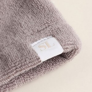 Халат махровый женский SL HOME: Basic "Софт Мист", 100% хлопок, 420 г/м2