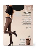 Колготки Invisible Control Top 50  эластичные шелковистые колготки с невидимыми утягивающими шортиками