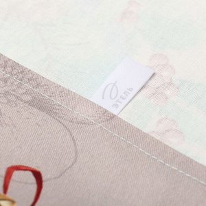 Полотенце кухонное: Новый год «Этель» Wonderful time 40x70 см, 100% хл, саржа 190 г/м²