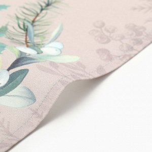 Полотенце кухонное: Новый год «Этель» Wonderful time 40x70 см, 100% хл, саржа 190 г/м²