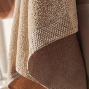Набор махровых полотенец LoveLife "Natural beige" 3 шт: 70х130,50х80,30х50см хл100%