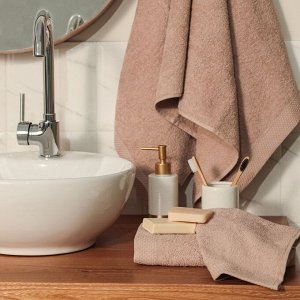 Набор махровых полотенец LoveLife "Natural stone" 3 шт: 70х130,50х80,30х50см хл100%