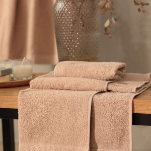 Набор махровых полотенец LoveLife "Natural stone" 3 шт: 70х130,50х80,30х50см хл100%