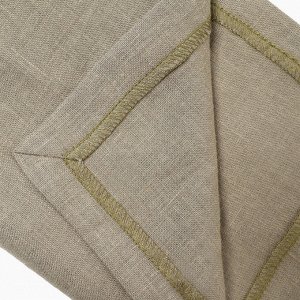 Салфетка Linen collection, 30x40 см, хаки, 100% лён, 170 г/м²