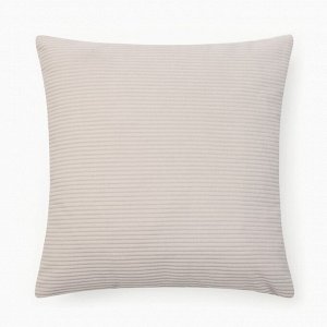 Чехол на подушку Этель Velour 43*43 см,  цв.бежевый, 100% полиэстер