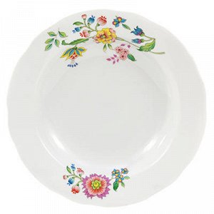 Набор столовый фарфоровый "Луговые цветы" 19 предметов: таре