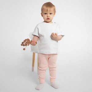 Штанишки детские MINAKU: Basic Line BABY, цвет пудрово-розовый.