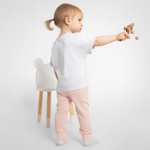 Штанишки детские MINAKU: Basic Line BABY, цвет пудрово-розовый.