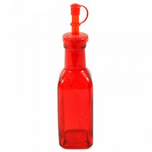 Бутылка для масла стеклянная "Цветная" 150мл, 4,5х4,5х19,5см