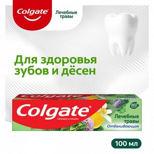 Колгейт Зубная паста "Лечебные травы отбеливание" 100 мл