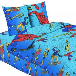 Детское постельное белье "Человек-паук" комплект 1,5 спальны
