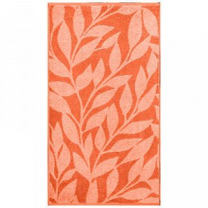 "Peach color" Полотенце махровое 50х90см, 360гр/м2, оранжевы