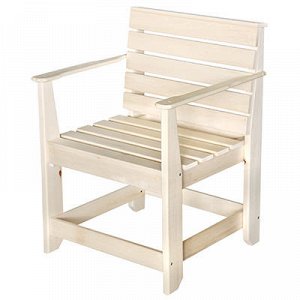 Кресло деревянное 62х87х50см, с подлокотниками, разборное, л