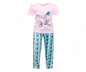 Пижама для девочек арт 11228