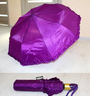Зонт женский 300574 "Полуавтомат" Фиолетовый