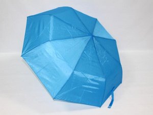 Зонт женский 300723 "Полуавтомат" Голубой