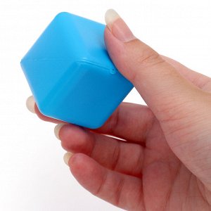 Кубики детские, пластиковые, цветные, 20 штук, 4 x 4 см