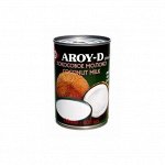 Кокосовое молоко AROY-D 60%, 400мл, ж\б