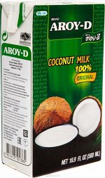Кокосовое молоко AROY-D , 400мл, ж\б 1*24