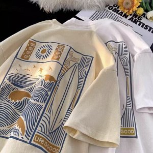 Футболка, унисекс, хлопок