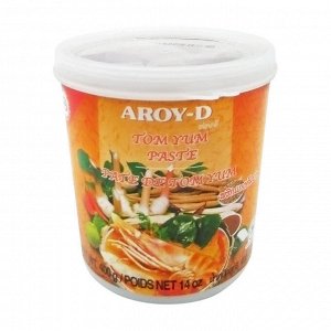 Паста "TOM YUM" кисло-сладкая AROY-D 400г, пл\б  1*24