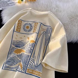 Футболка, унисекс, хлопок