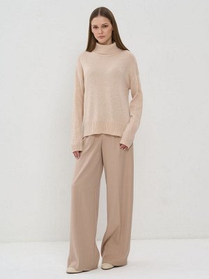 Свитер женский 9242-94155   011 бежевый меланж