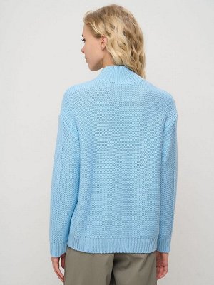 Свитер женский 7242-40272   3200331 холодный голубой