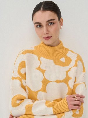 Джемпер женский 9242-94172   1600345/118 форзиция/молоко
