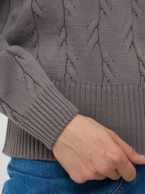 Джемпер женский 9242-94086   6400173 титаниум